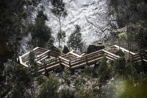 landscape-photo-graphy: Stunning Wooden Walkway in Portugal The design company Trimetrica created a 