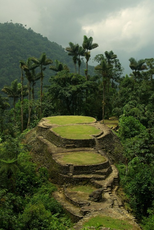 ancientart: The pre-Columbian archaeological site of Ciudad Perdida (Spanish for “Lost City”), locat