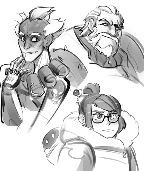 psuedofolio:  Everytime I play too much Overwatch, I’ll draw some Overwatch. That’s the deal. 