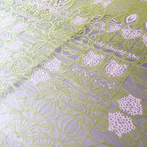 Delicate Lace Art Creation by the dedicated and innovative Team of Lucy&rsquo;s Dream - Wear Art to 
