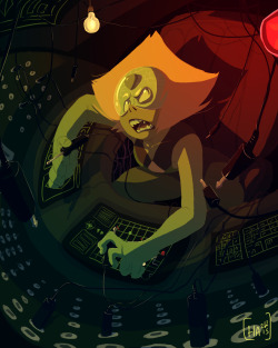 Dirtcup: Finally Did A Good, Finished Peridot Illustration !!! This, Along W My Lapis