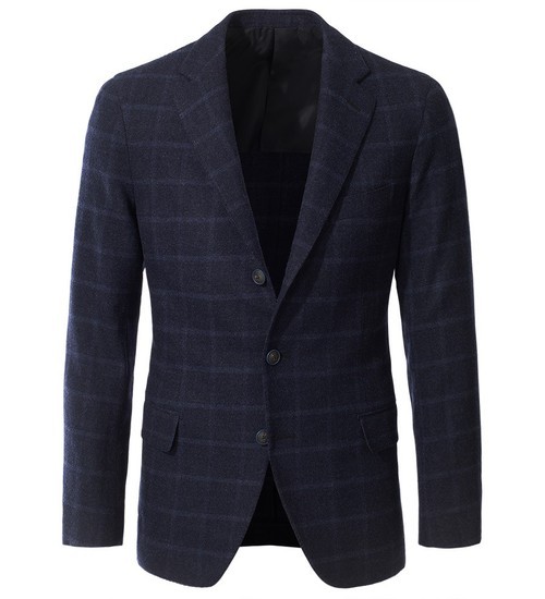 checked sport coat - Caruso