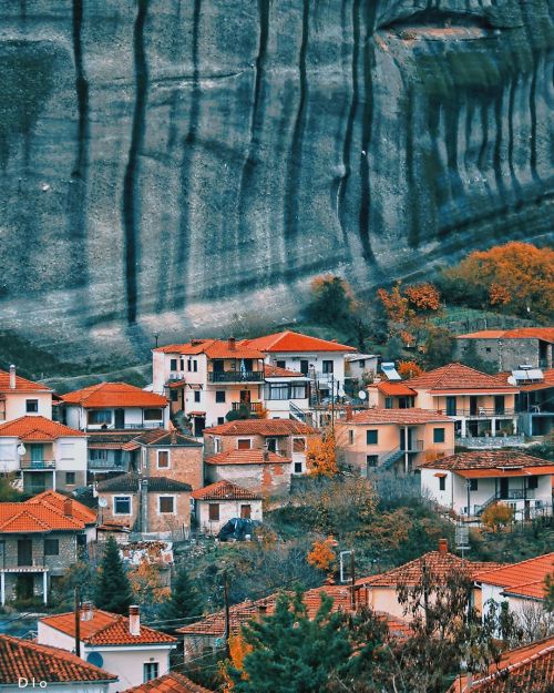 • Village on the Rocks • * Kastraki, Meteora Greece by @diokaminaris