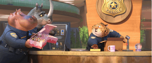 Have a donut and see Disney’s Zootopia in theatres in 3D on March 4!Get tickets now: di.sn/60