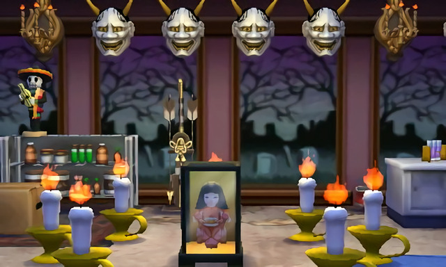 animalcrossingnewleaflife:  Genji requested a spooky house..  