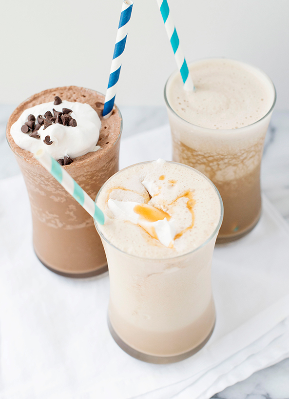 vegan-yums:  Almond Milk Iced Coffee Shakes (x)