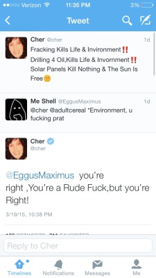 daytimeblogger:  Cher does it again