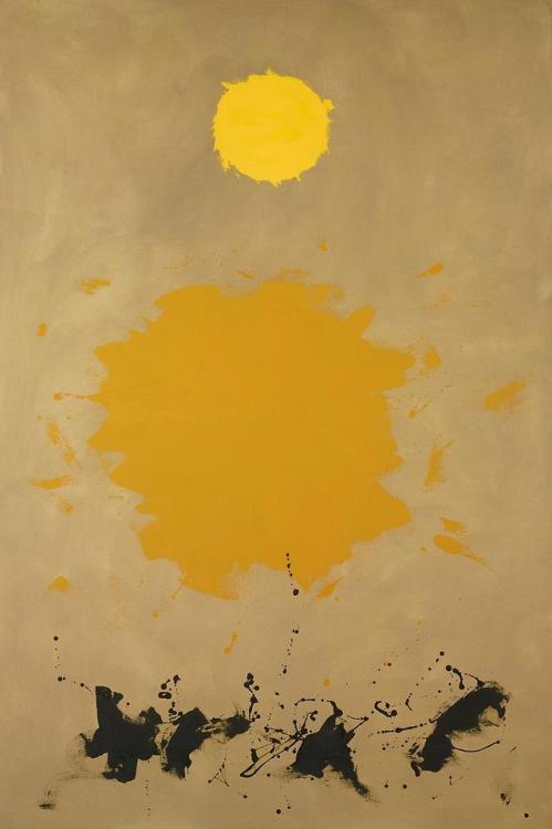 nobrashfestivity: Adolph Gottlieb, Drift, 1961 More