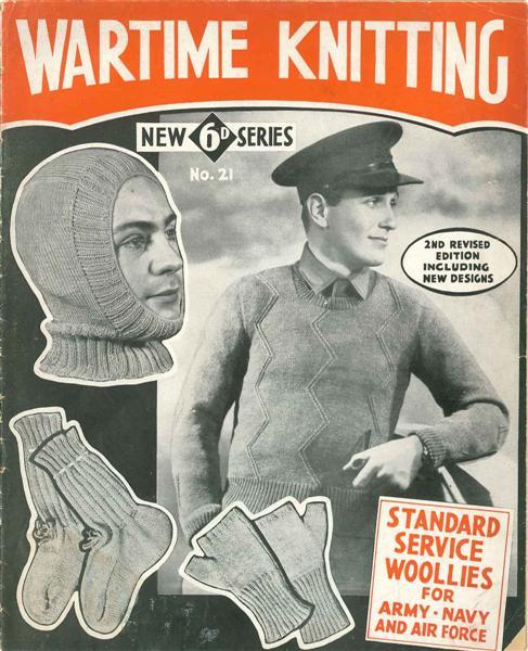 historicallyaccuratesteve: canmakedothink: the-grease-painted-lady: Knitting and the World Wars. Oh 