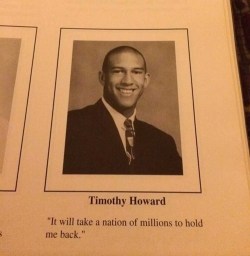 memator:  Tim Howard’s Senior Yearbook