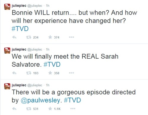 wondercanaerys: TVD Spoilers for 2015 (x)