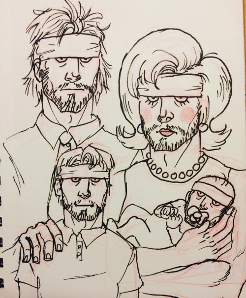 kiera-scribbles:Snake’s family