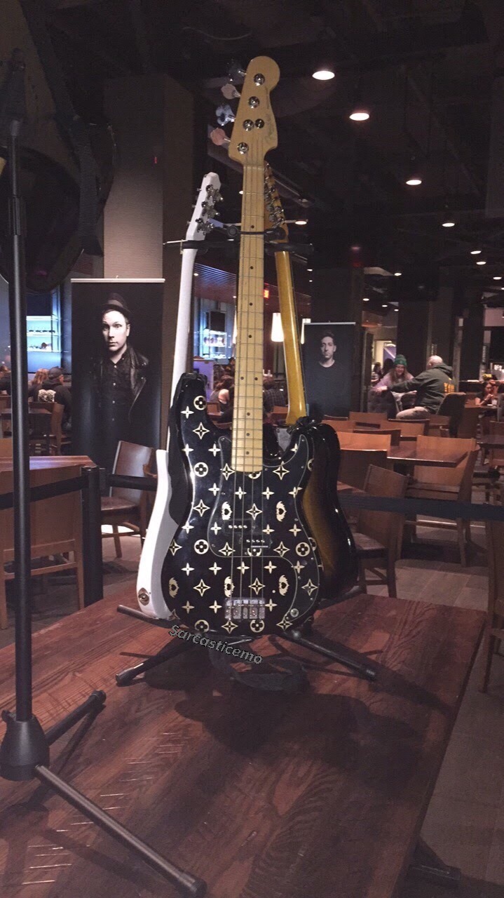 Kan ikke kort Crack pot Human Wreckage — Pete Wentz's Louis Vuitton x Clandestine bass from...