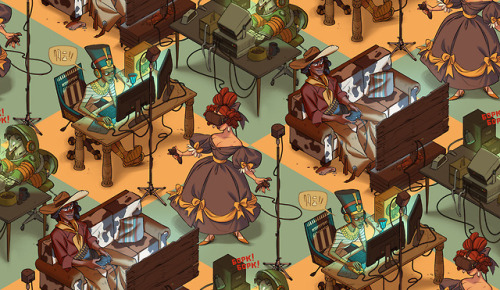 shoomlah:go nominate folks for the Steam Awards, Y’ALL. I got to do the art for the Best Alternate H