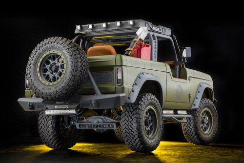 forestwildflower:  psychoactivelectricity: RMD Garage’s ‘Urban Madness’ 1969 Ford Bronco  @thedrunkhermit   😍😍😍