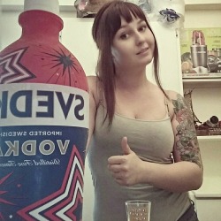 Missmandy-Mfc:  We Drink Very American Looking Swedish Vodka