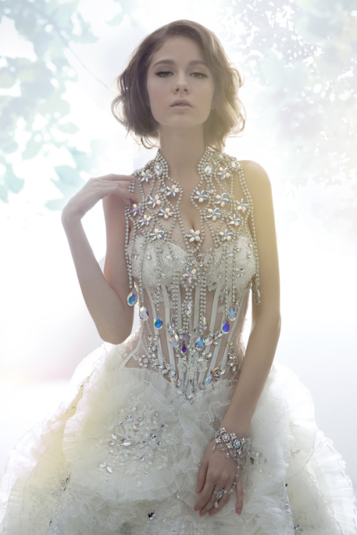 steampunksteampunk: Luxurious Crystal Wedding Dresses on Behance