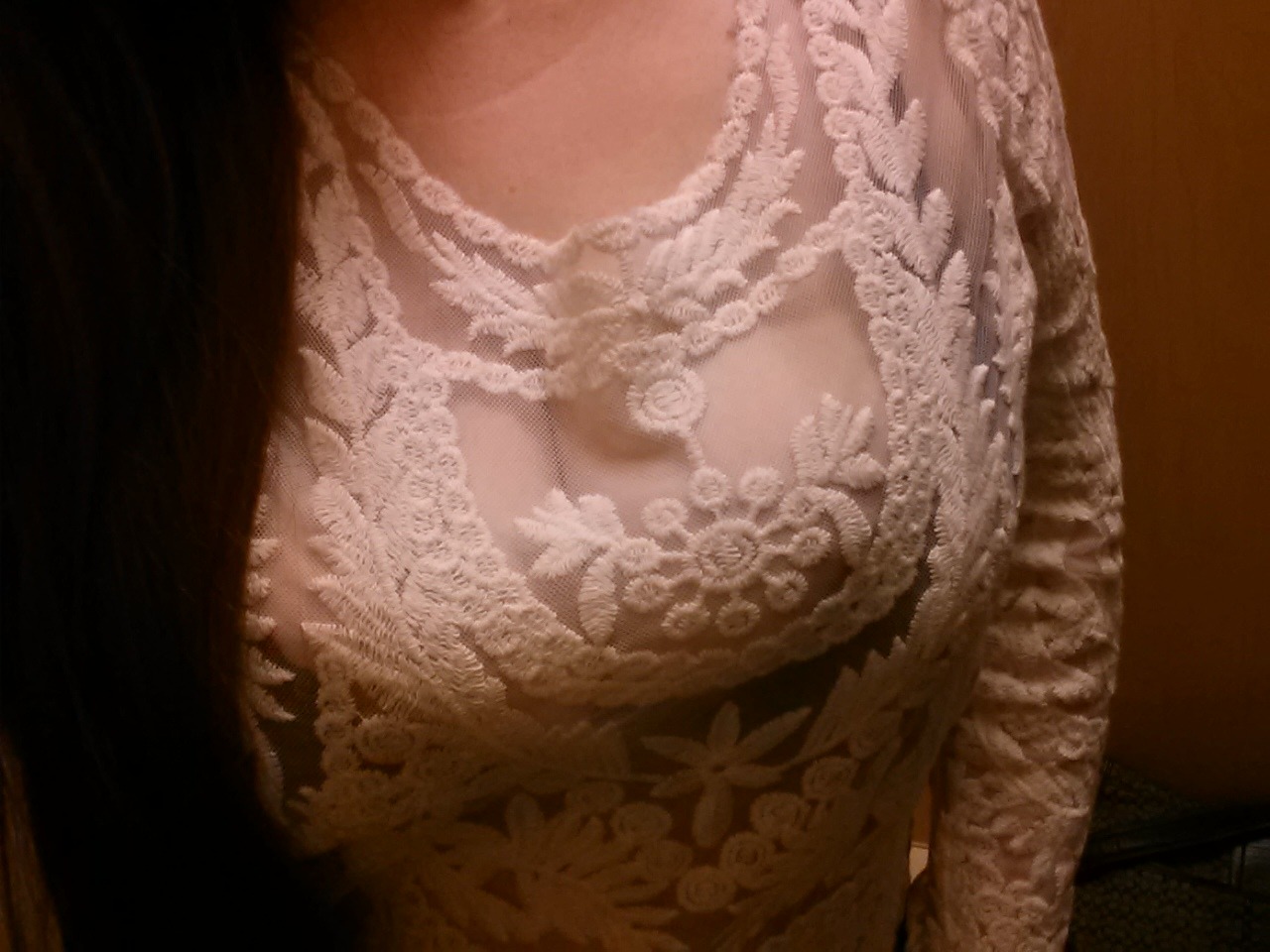 mayorandme:  Boobies on Parade from the fitting room @mayorandme! Hope you both have