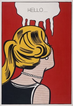 thealternativebear:  Cold Shoulder (1963)by Roy Lichtenstein