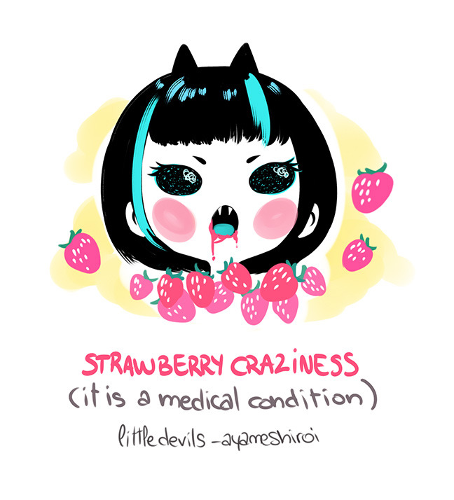 ayameshiroi:  Super fast sketch I did during a short break from work to relax a bit