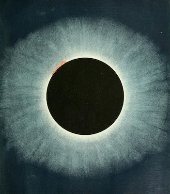 nemfrog:Eclipse of the sun, 1905. Knowledge. October 1905.