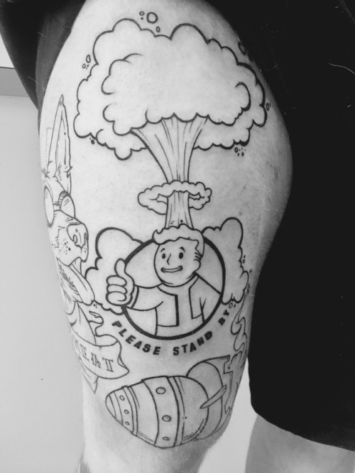 Added some more to this fallout sleeve!