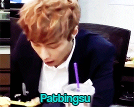 getlayd: Yixing eating various types of food 