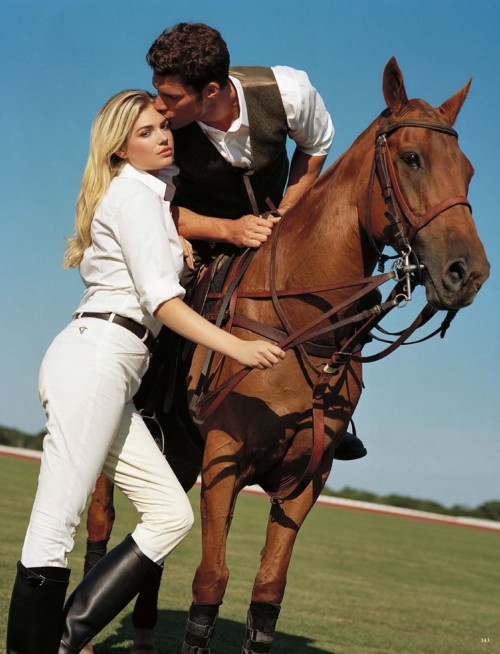 Kate Upton - Vogue Germany. ♥  “Let’s ride together.” ♥