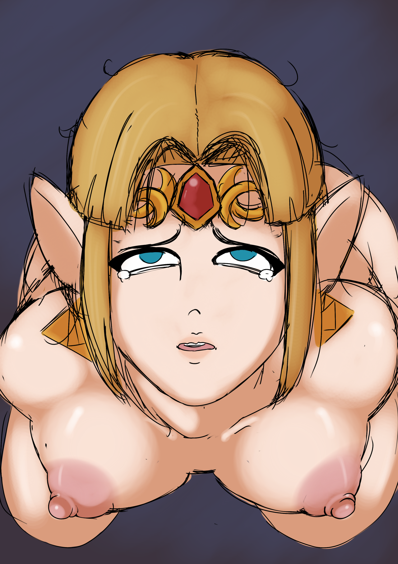Smash sketch 4/10I thought this will be just 1 sketch, but Zelda is way too cute
