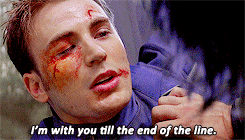   gtkm: [1/5] favorite relationships | steve/bucky (marvel)Even when I had nothing,
