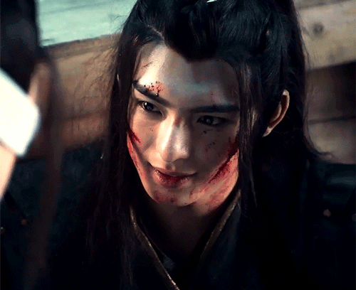 heart eyes motherfucker #xue yang#xuexiao#the untamed#theuntameddaily#mxtxnet #mo dao zu shi #mdzs#cql#yi city#*my gifs #hes a murderer. but hes also Soft  #just ignore that hes looking at a corpse* in the last one  #*hes gonna wake up any second though so its okay