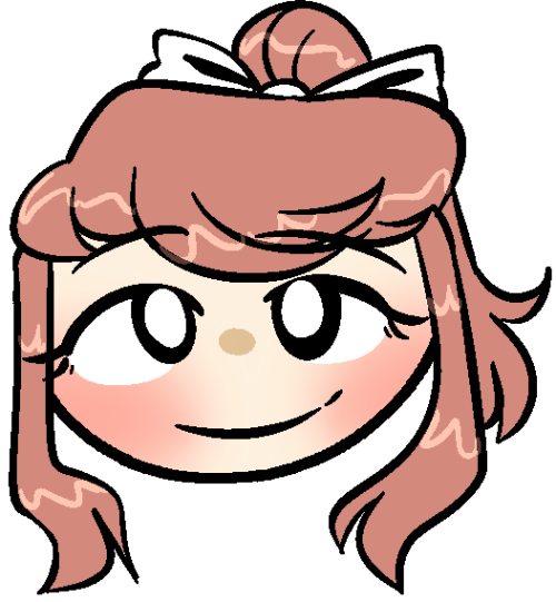 a set of DDLC emojis I was commissioned by @gecko-lizzard !! 

Feel free to use in your servers, and if you like what I do, send me a tip? | Or you could join my discord server, to see emojis before the queue. #emoji#custom emoji#discord emoji#emote#ddlc #doki doki literature club  #doki doki sayori  #doki doki monika  #doki doki yuri  #doki doki natsuki