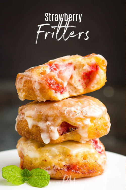 foodffs:Glazed Strawberry FrittersFollow for recipesIs this how you roll?