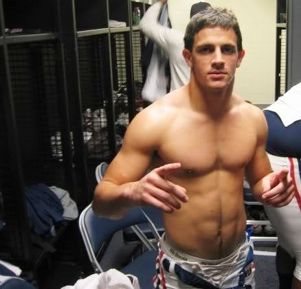 The moment he&rsquo;s off the field in knows to strip his shirt, it may be needed to play but in