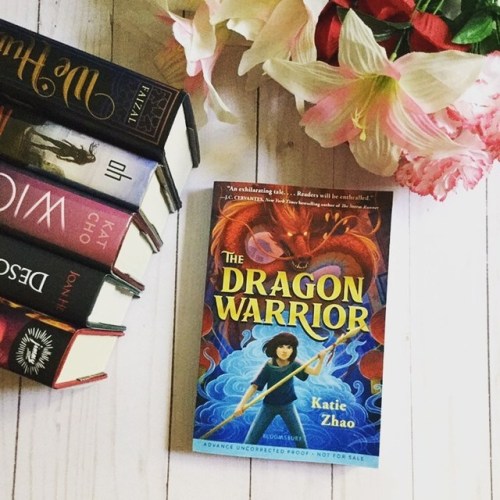 Co-host @hannahsophialin recently finished The Dragon Warrior by Katie Zhao, which releases this upc
