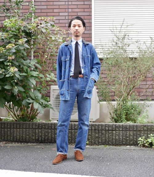 today&rsquo;s style ・ ・ #fashion #styling #ootd #outfit #tokyo #vintage #vintagefashion #dapper #sea