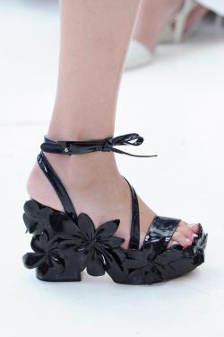 skaodi:  Shoes from DELPOZO Spring/Summer 2015. New York Fashion Week. 