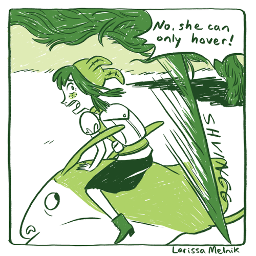 Misadventure May day 8: Grassy Monster Fight, part 1!