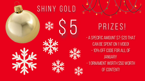 psy-faerie: Hang an ornament win a prize! Now through Dec 26th! (I extended the date to purchase!) 🎄🎄🎄🎄🎄 Each ornament you purchase will be labeled with your @ManyVids username. Prizes are stuffed inside! Smash and reveal date will likely