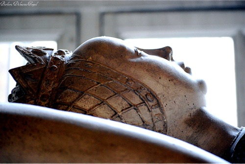 The bronze tomb of Mary of Burgundy (d. 1482) made in 1502 after a wooden model of Jan Borman (somet