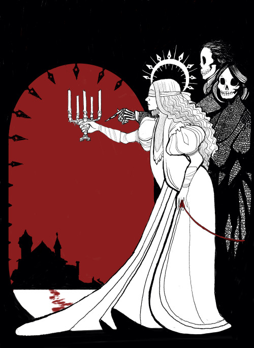 emilyaillustrates:Crimson Peak Illustrations (one of which won the Legendary Picture contest but I s