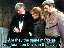 cleowho:“Those claw marks…”Doctor Who and the Silurians - season 07 - 1970
