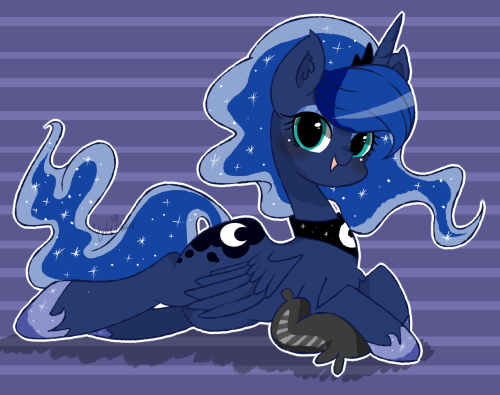 darkponyspirit:  【MLP】Luna by NM