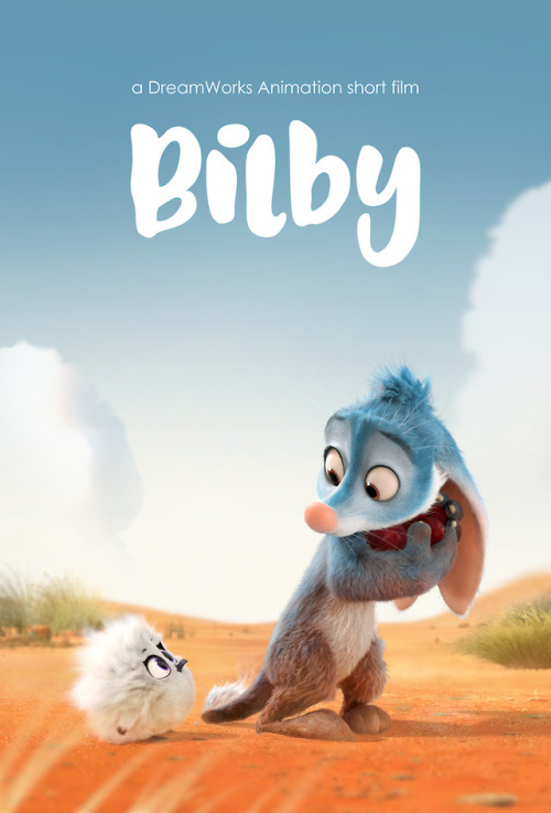 BILBY2018Dreamworks AnimationPoster for Annecy for the animated short film “BIlby” 