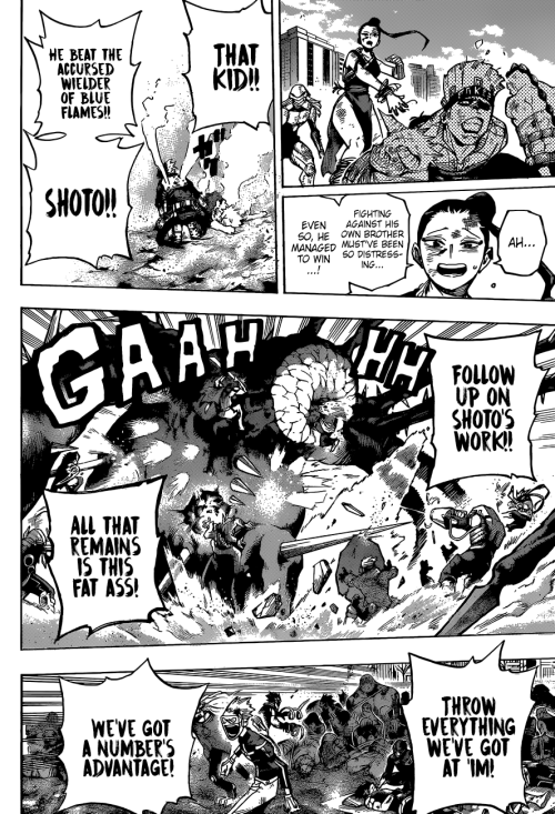 thena0315: My Hero Academia -Chapter 353 Part 1News of Shoto defeating his brother spreads to every 