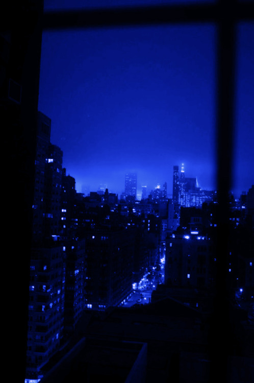 blue city
