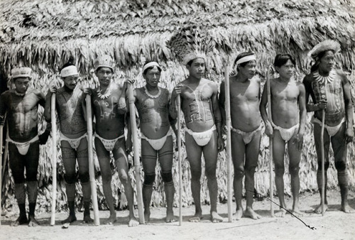  Colombian Witoto men, by Rosa Covarrubias, via UDLAP Bibliotecas 