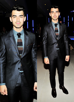 thejonasnetwork:  Joe Jonas attends the Teen Vogue young hollywood party in Los Angeles [9/26/14] 