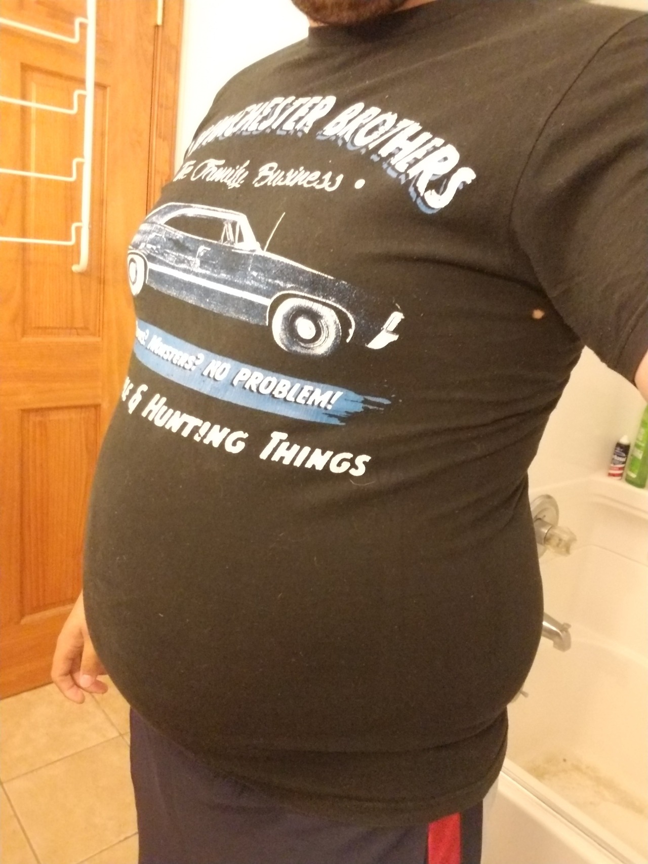 fatty-wannabe:  Pre-morning swim practice fat Friday posts.  The suit totally still