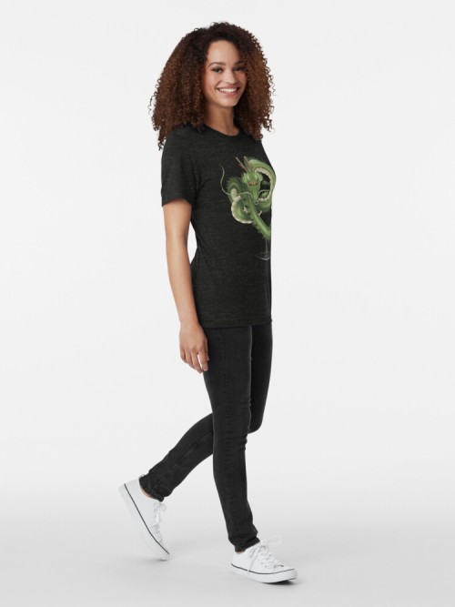 (via Asian Dragon Tri-blend T-Shirt By MihaelV)